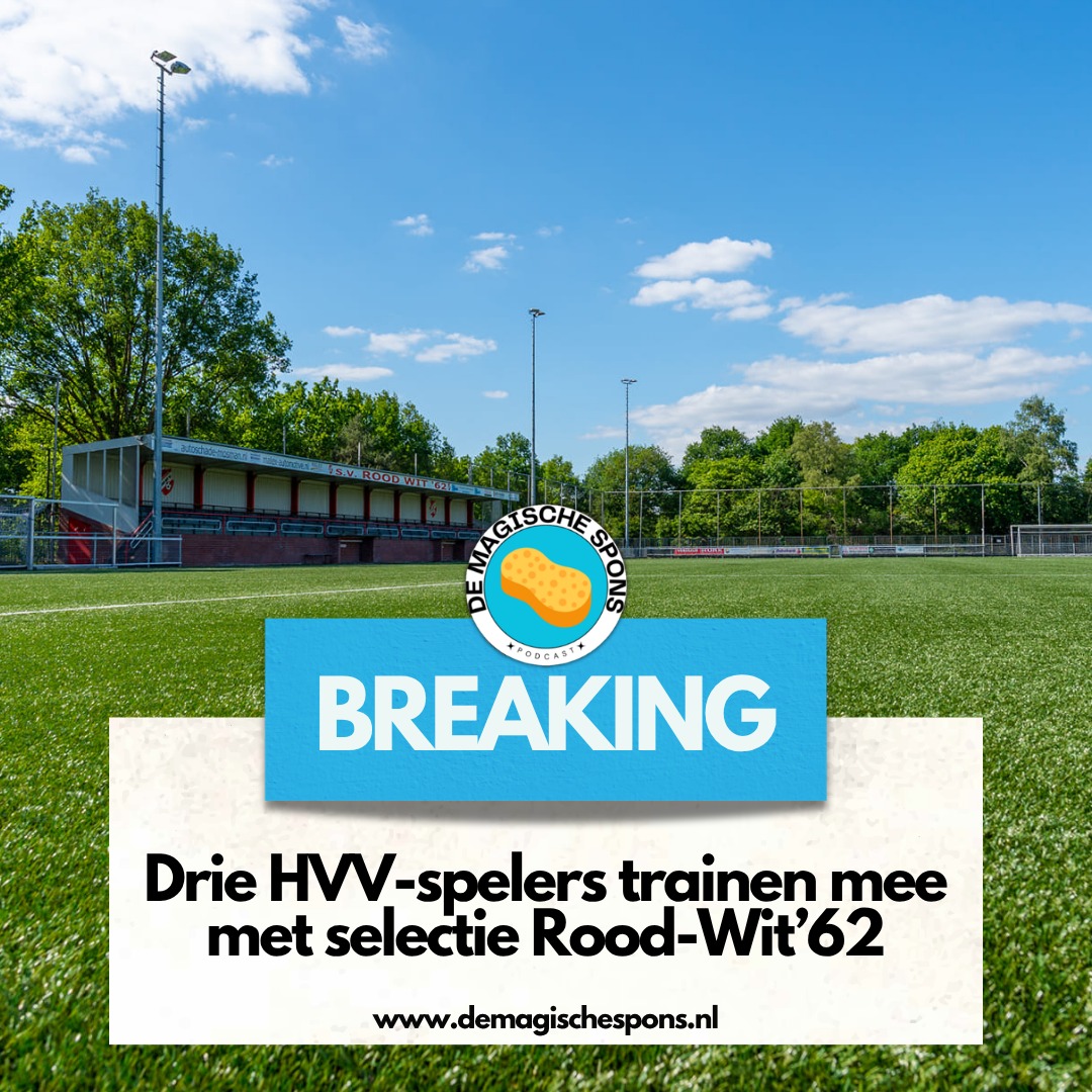 Drie spelers van HVV hebben onlangs meegetraind met de selectie van...