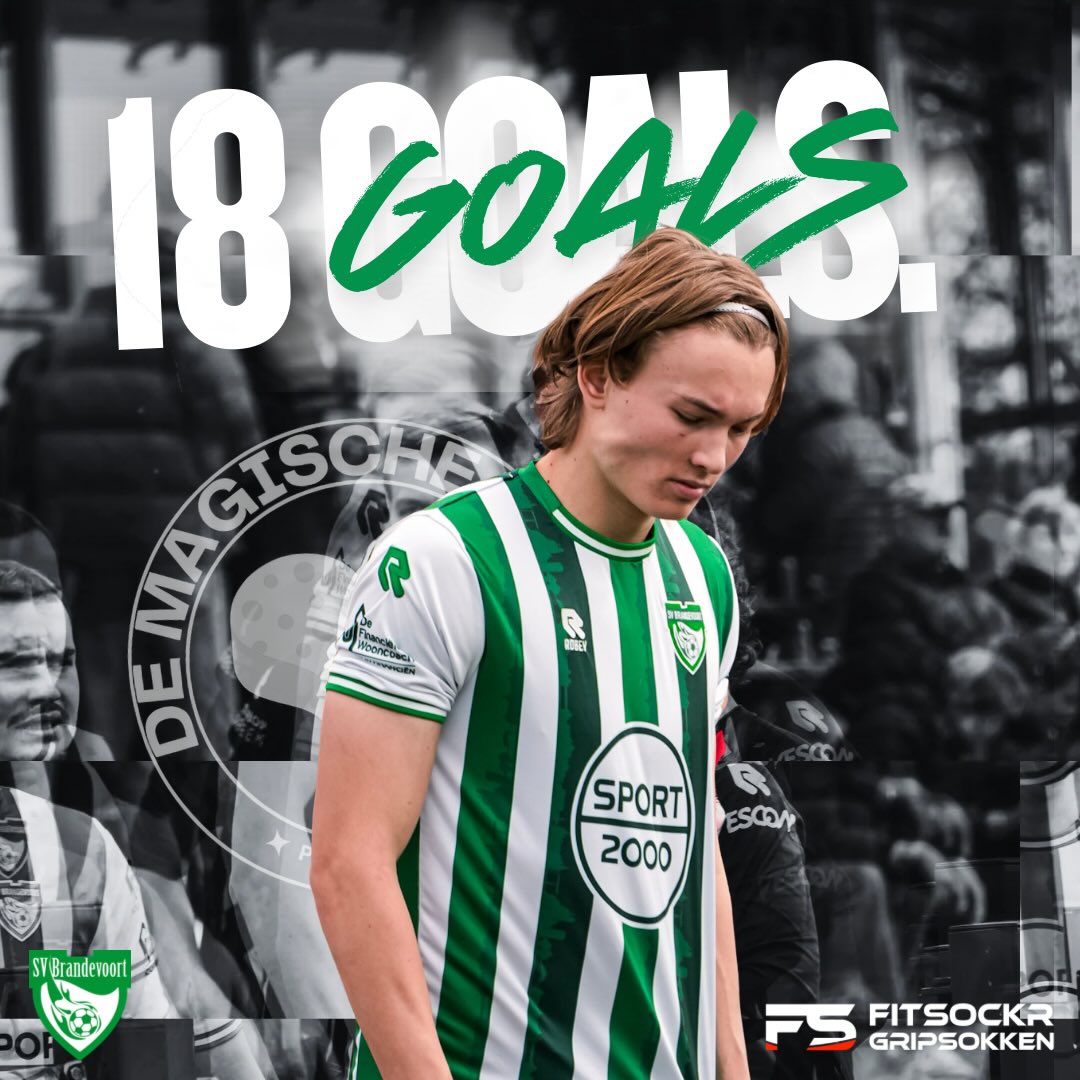 Joep Kivits hits 15+ goals and receives his Fitsockr Grip socks🔥