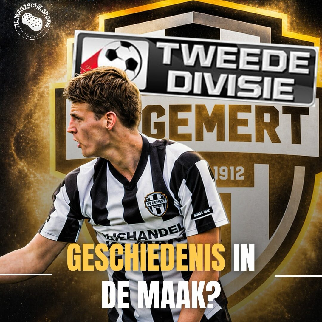 Gemert droomt van historische kans op promotie💭