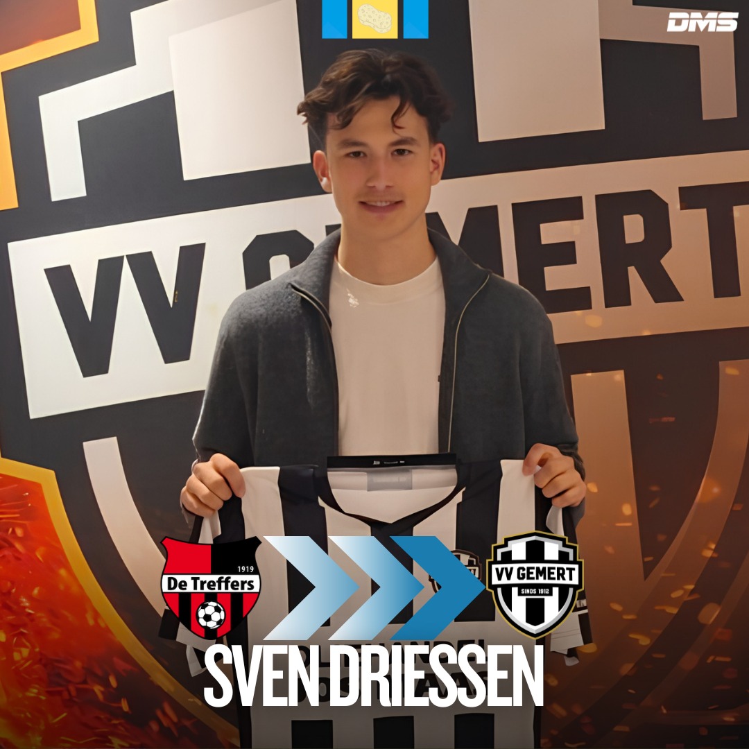 Gemert neemt centrale verdediger Sven Driessen (18) over van de treffers! ✍🏻