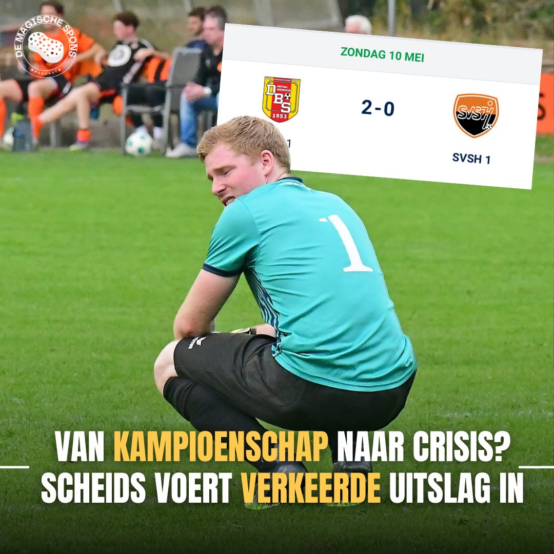 Rood-Wit’67 nog altijd niet officieel kampioen na foutieve invoer scheidsrechter