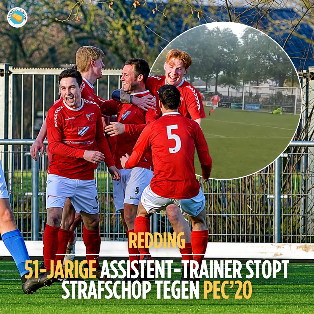 Op 51-jarige leeftijd invallen en een cruciale strafschop stoppen?🤯