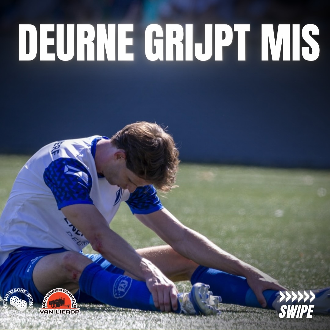 Deurne gaat strijdend ten onder.