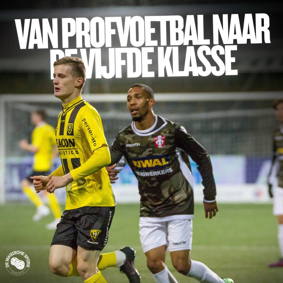 Van profvoetbal naar de vijfde klasse🧳⬇️