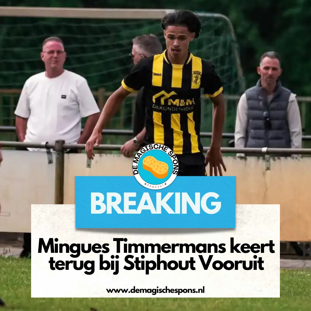 Mingues Timmermans keert terug bij Stiphout Vooruit