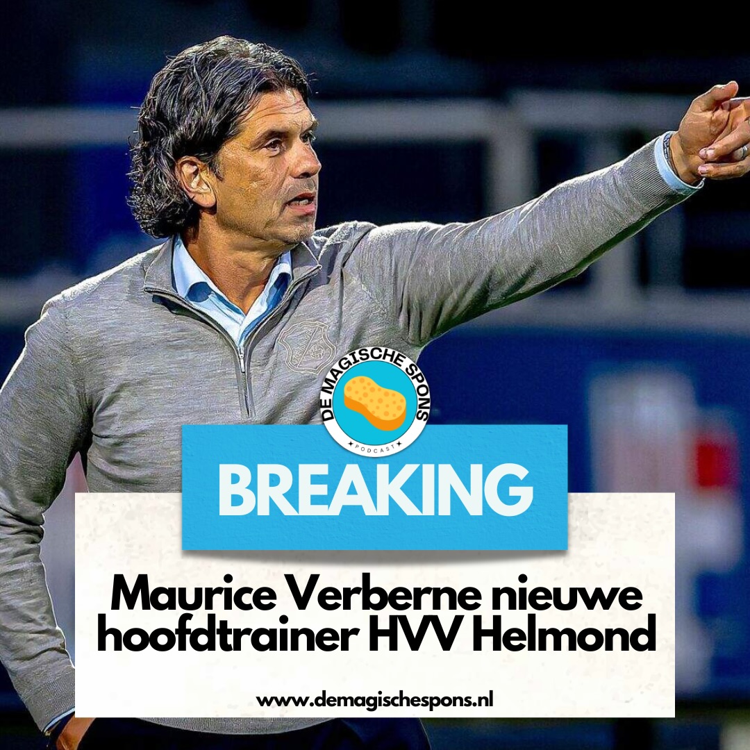 Maurice Verberne nieuwe trainer van HVV Helmond