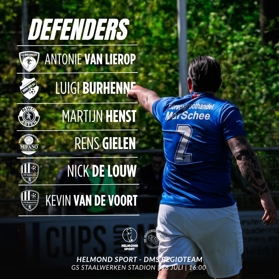 📝 Line up: Defenders 🪚 (2/5)