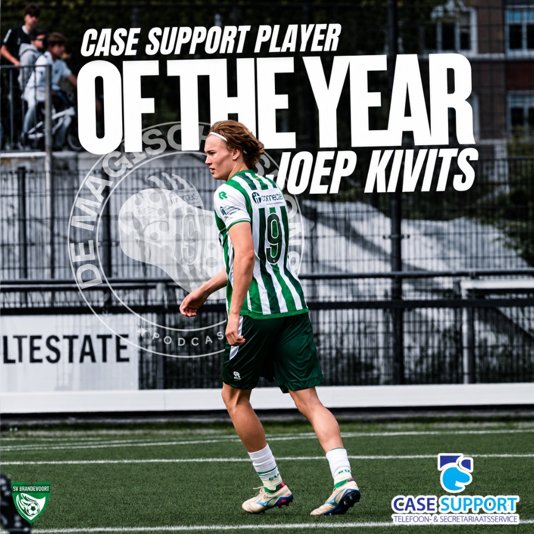 Case Support Player of the year: Joep Kivits🤩🏆