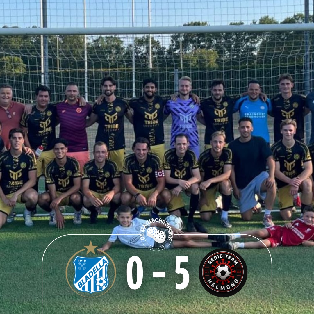 Het Regioteam haalt uit tegen Eerste Klasser Bladella🫣