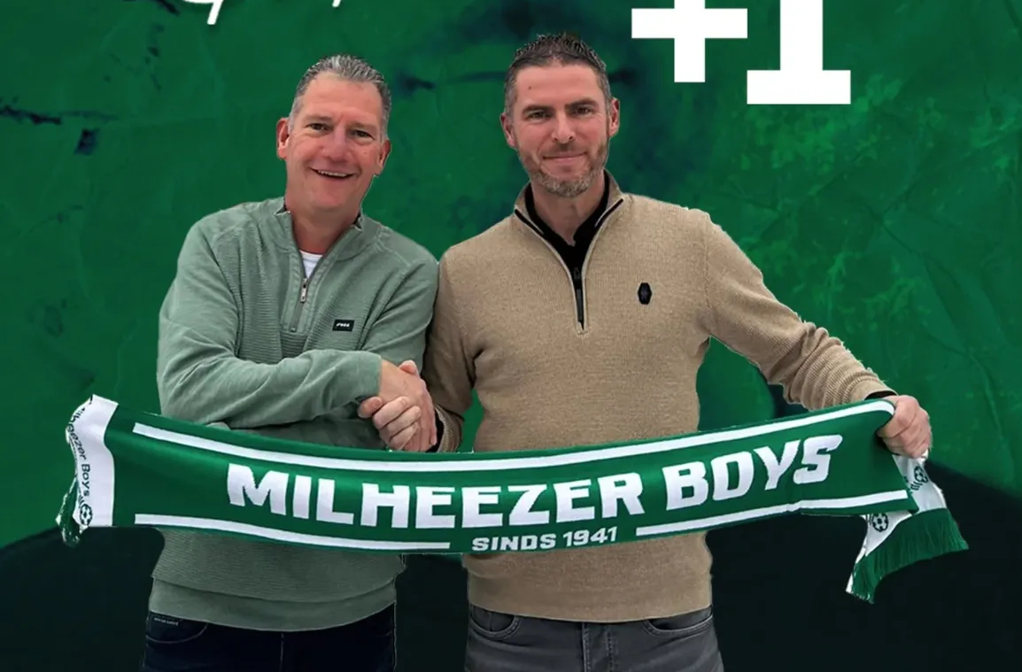 Patrick van Hout verlengt bij Milheezer Boys